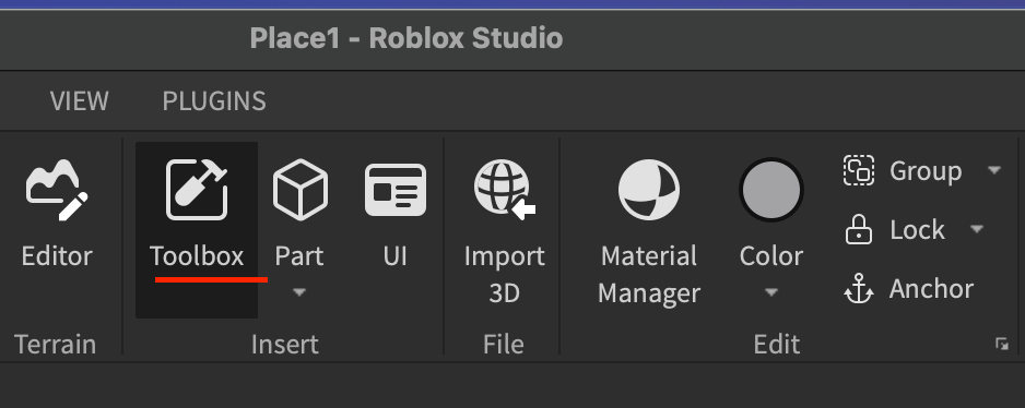 roblox studio toolbox